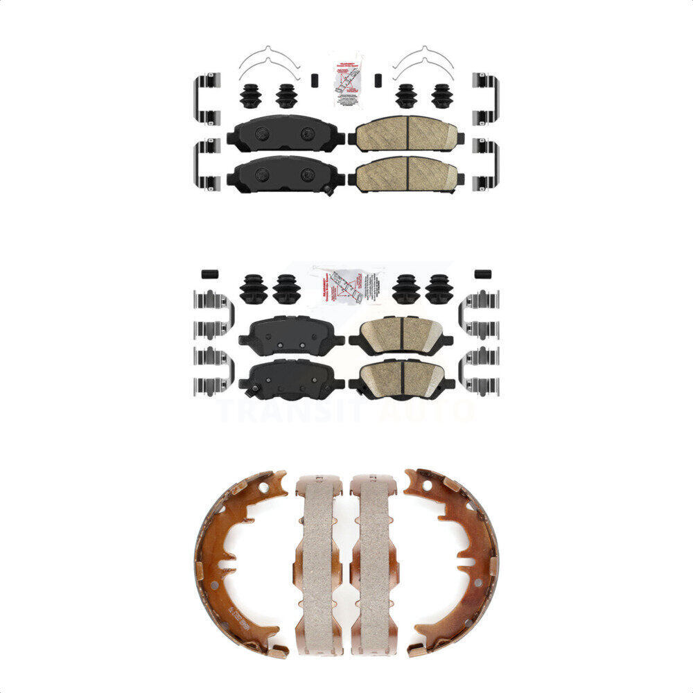 Transit Auto KNN-101196 Disc Brake Pad for 2009-2016 Toyota Venza - Front and Rear