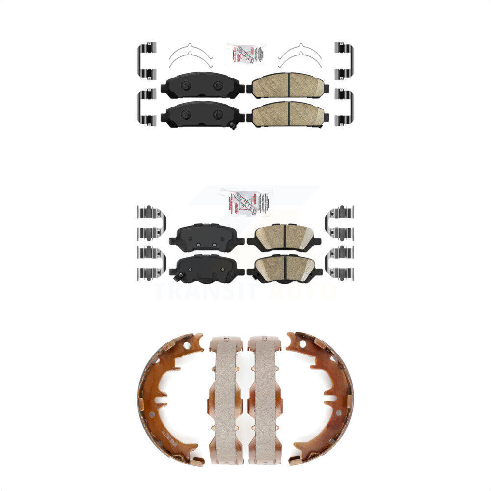 Transit Auto KNN-101197 Disc Brake Pad for 2009-2016 Toyota Venza - Front and Rear