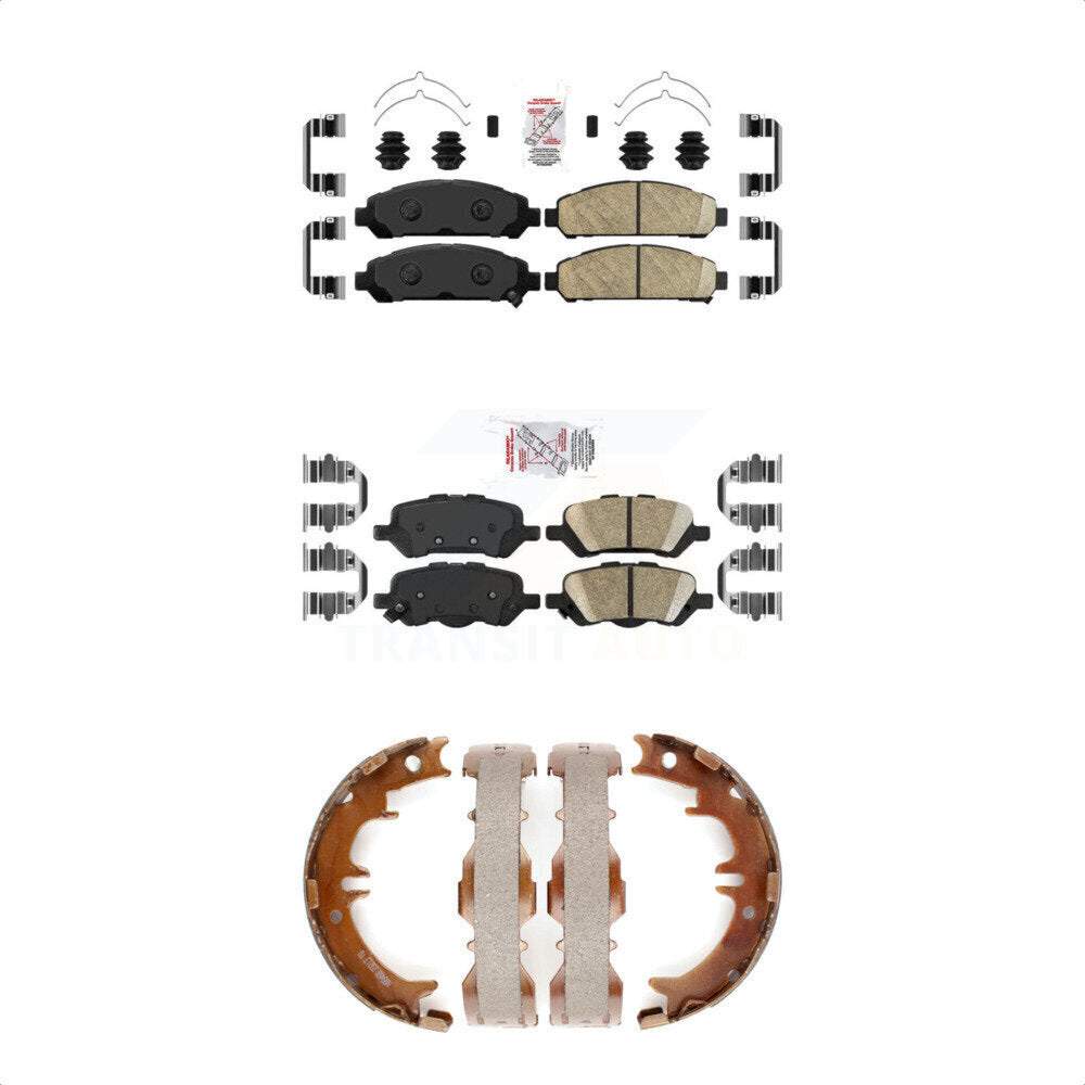 Transit Auto KNN-101198 Disc Brake Pad for 2009-2016 Toyota Venza - Front and Rear