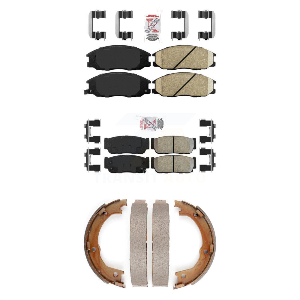 Transit Auto KNN-101203 Disc Brake Pad for 2003-2009 Kia Sorento - Front and Rear