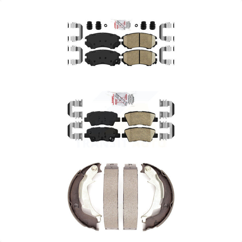 Transit Auto KNN-101204 Disc Brake Pad for 2010-2013 Kia Soul - Front and Rear