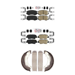 Transit Auto KNN-101206 Disc Brake Pad for 2010-2013 Kia Soul - Front and Rear