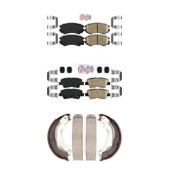 Transit Auto KNN-101207 Disc Brake Pad for 2010-2013 Kia Soul - Front and Rear