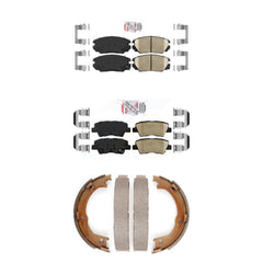 Transit Auto KNN-101208 Disc Brake Pad for 2007-2009 Kia Amanti - Front and Rear