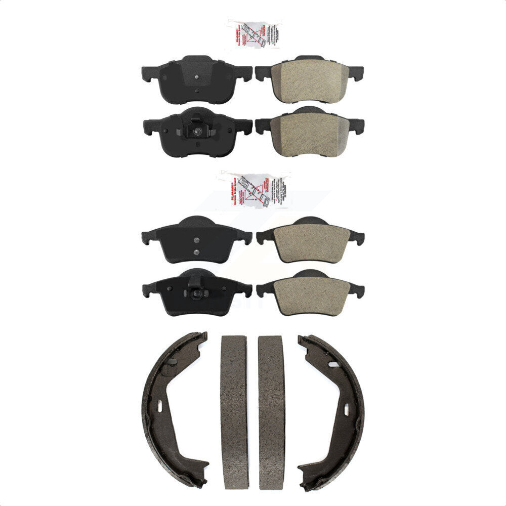 Transit Auto KNN-101212 Disc Brake Pad for 1999-2006 Volvo XC70, Volvo S80 - Front and Rear