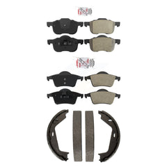Transit Auto KNN-101212 Disc Brake Pad for 1999-2006 Volvo XC70, Volvo S80 - Front and Rear