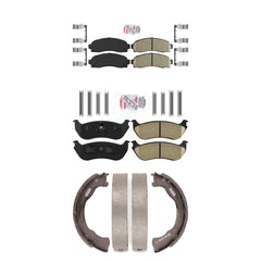 Transit Auto KNN-101215 Disc Brake Pad for 2002-2005 Ford Explorer, Mercury Mountaineer - Front and Rear