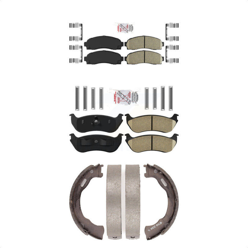 Transit Auto KNN-101215 Disc Brake Pad for 2002-2005 Ford Explorer, Mercury Mountaineer - Front and Rear