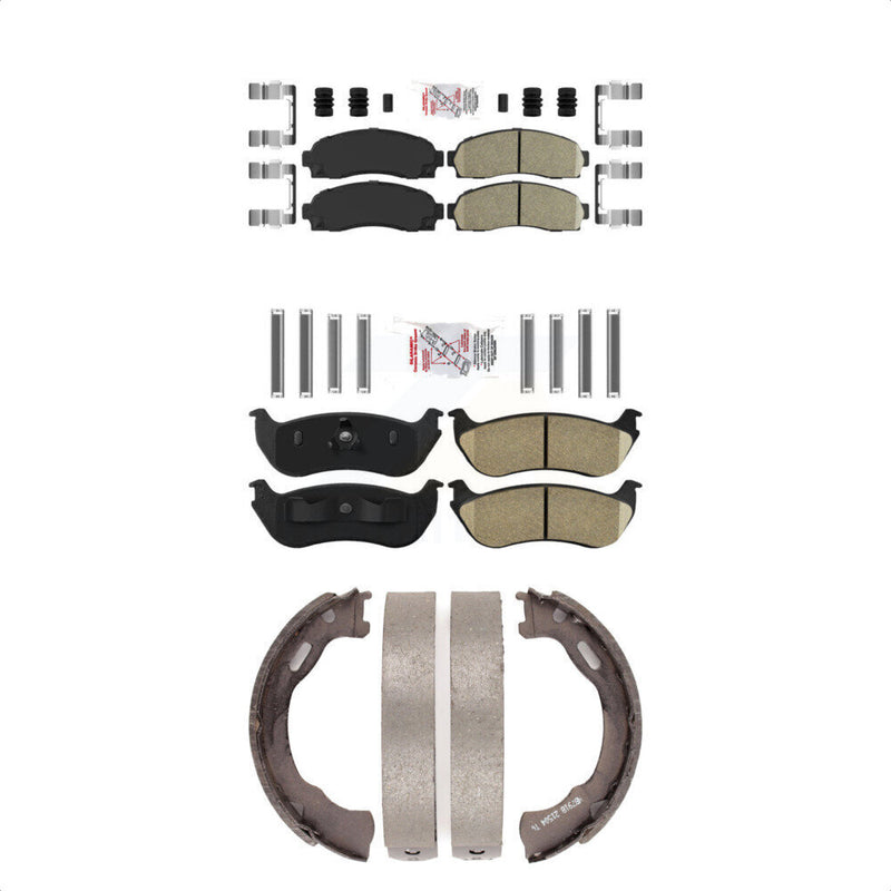 Transit Auto KNN-101216 Disc Brake Pad for 2002-2005 Ford Explorer, Mercury Mountaineer - Front and Rear
