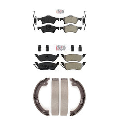 Transit Auto KNN-101217 Disc Brake Pad for 2001-2007 Dodge Grand Caravan, Chrysler Town & Country and More - Front and Rear
