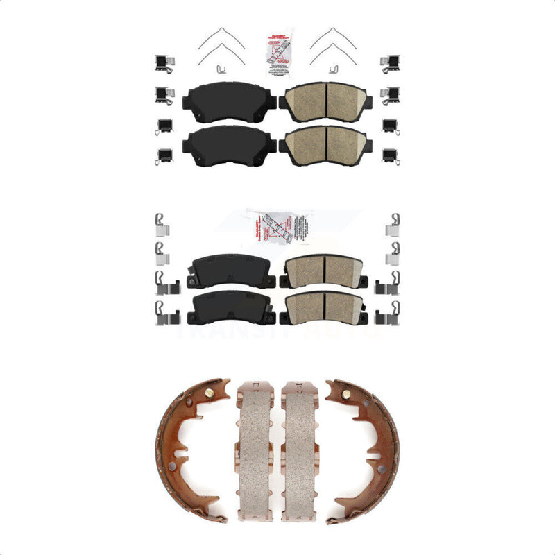 Transit Auto KNN-101220 Disc Brake Pad for 1992-1999 Toyota Celica, Toyota Camry, Lexus ES300 - Front and Rear