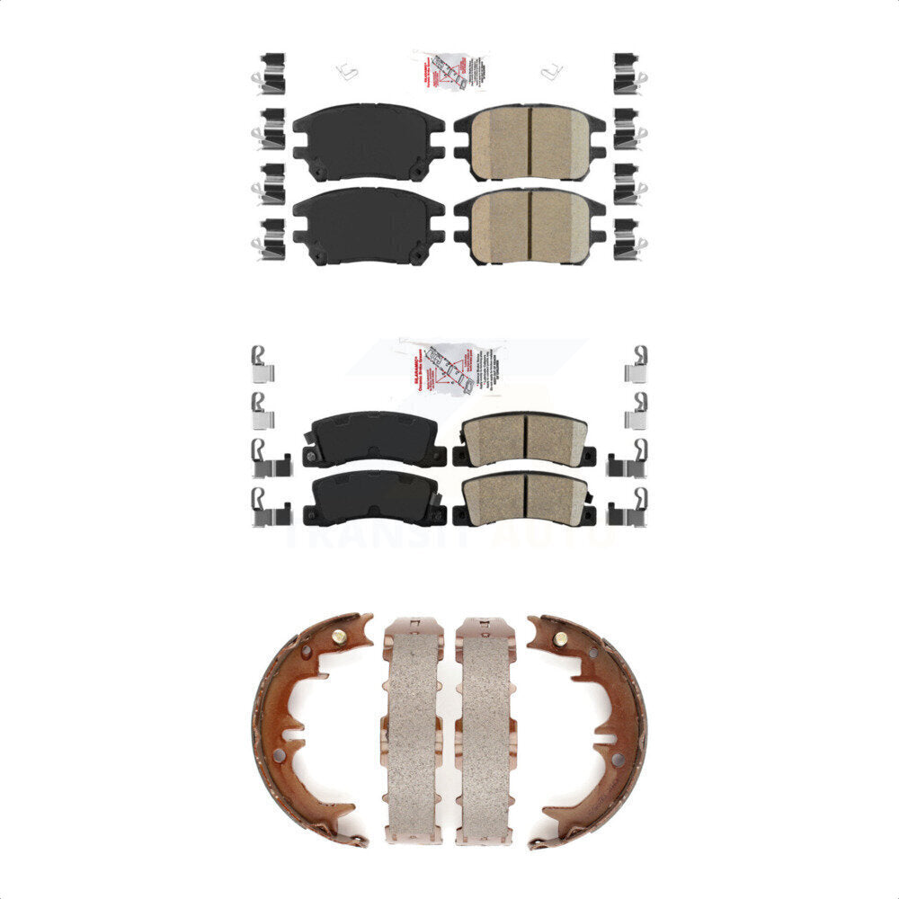 Transit Auto KNN-101221 Disc Brake Pad for 2002-2003 Lexus RX300 - Front and Rear