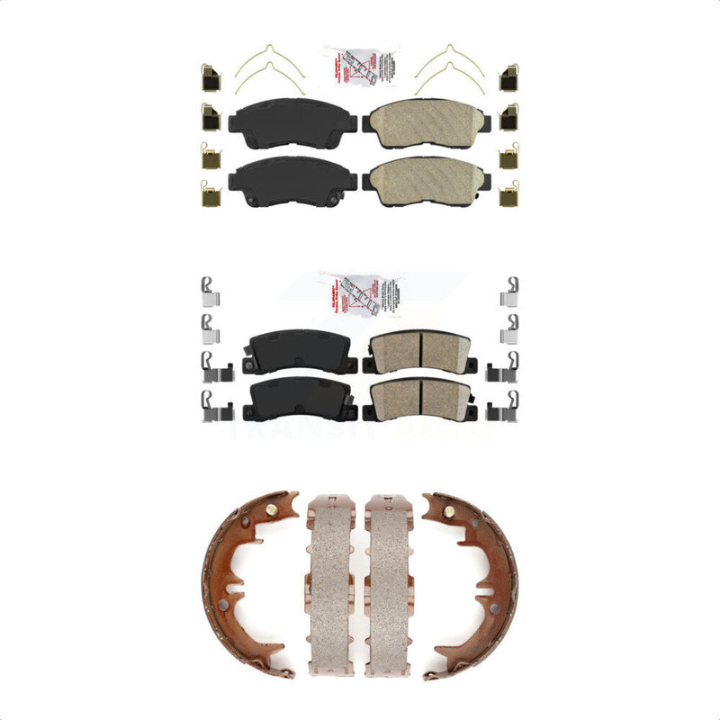 Transit Auto KNN-101222 Disc Brake Pad for 1992-1999 Toyota Camry - Front and Rear