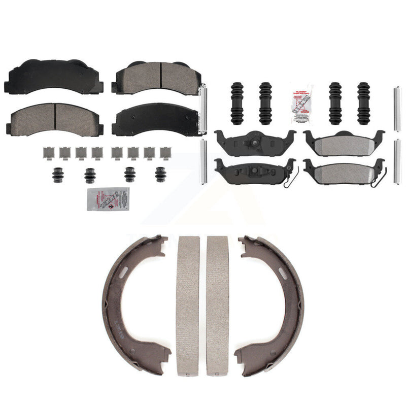 Transit Auto KNN-101247 Disc Brake Pad for 2010-2011 Ford F-150 - Front and Rear