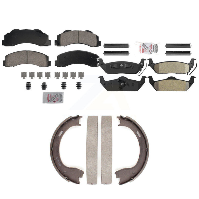 Transit Auto KNN-101248 Disc Brake Pad for 2010-2011 Ford F-150 - Front and Rear
