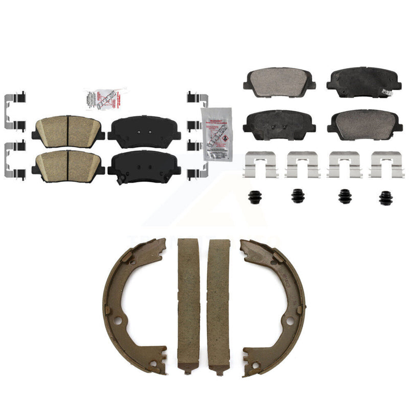 Transit Auto KNN-101250 Disc Brake Pad for 2013-2016 Kia Sorento, Hyundai Santa Fe Sport - Front and Rear