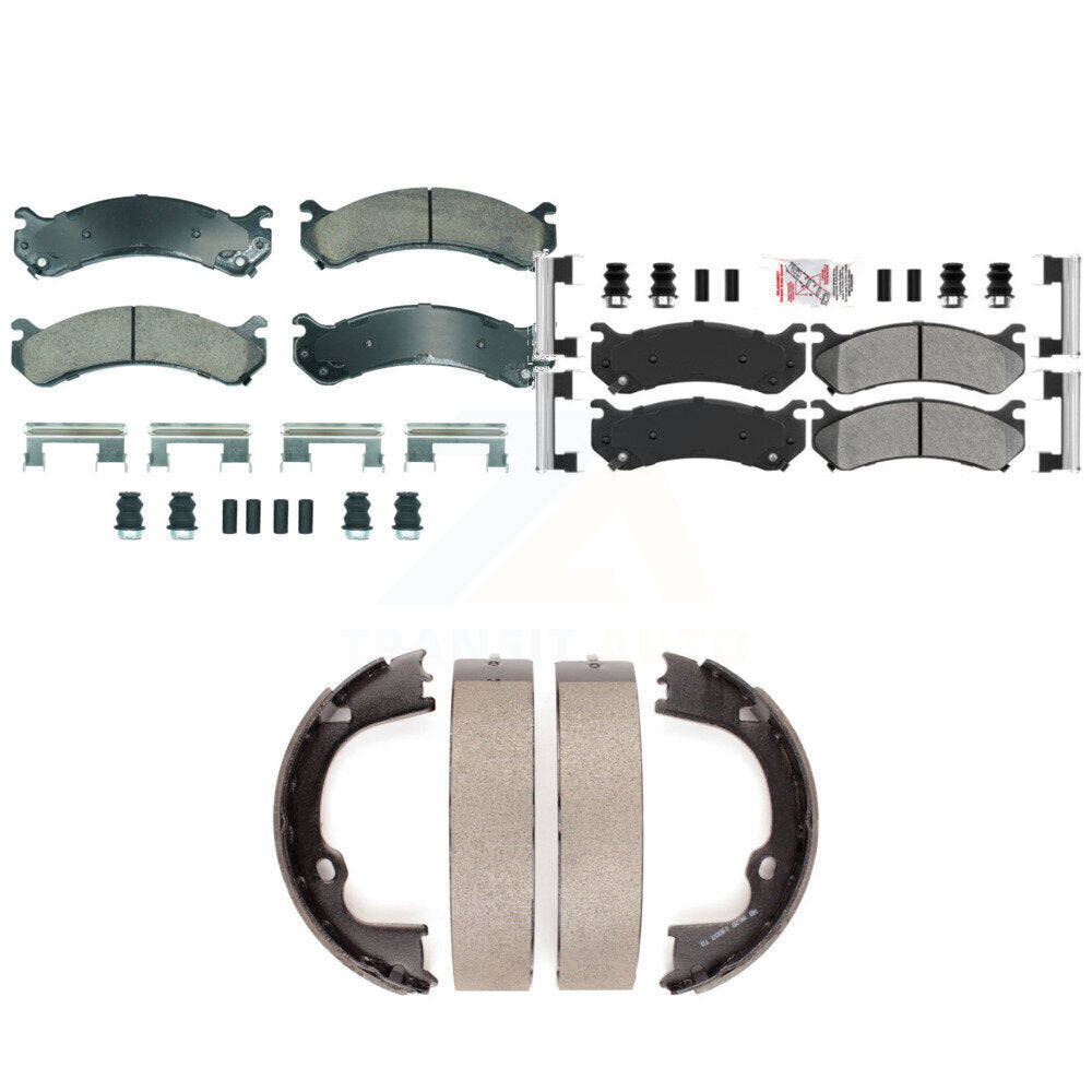 Transit Auto KNN-101253 Disc Brake Pad for 2007-2013 Chevrolet Silverado 2500 HD, Chevrolet Suburban 2500 and More - Front and Rear