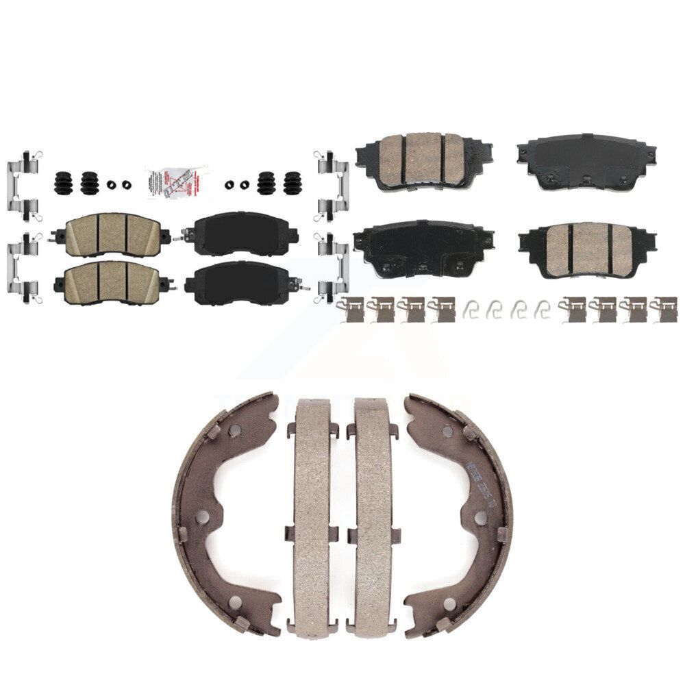 Transit Auto KNN-101264 Disc Brake Pad for 2019-2023 Nissan Altima - Front and Rear