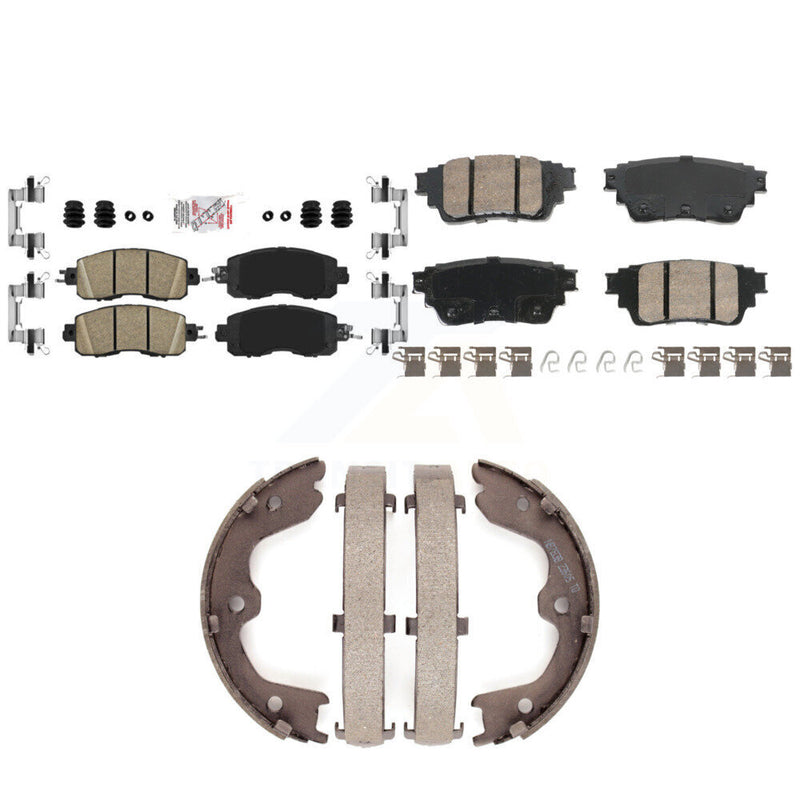 Transit Auto KNN-101264 Disc Brake Pad for 2019-2023 Nissan Altima - Front and Rear
