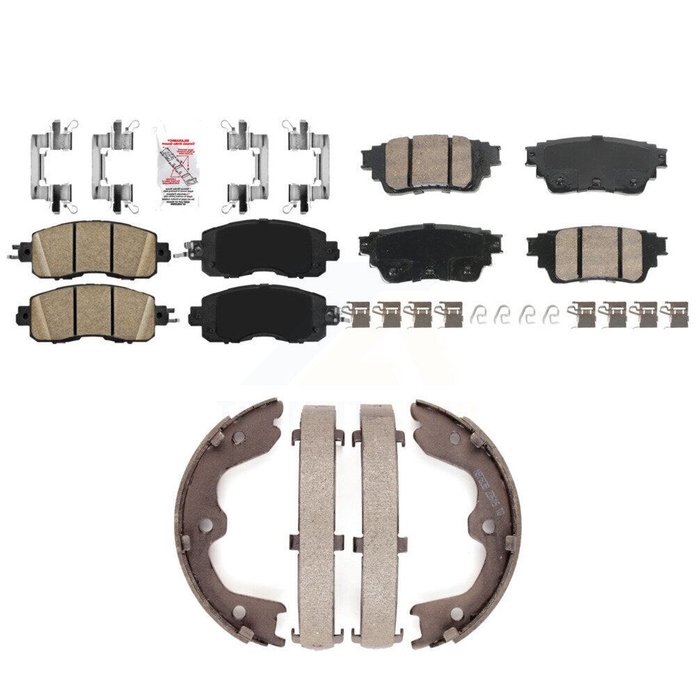Transit Auto KNN-101265 Disc Brake Pad for 2019-2023 Nissan Altima - Front and Rear