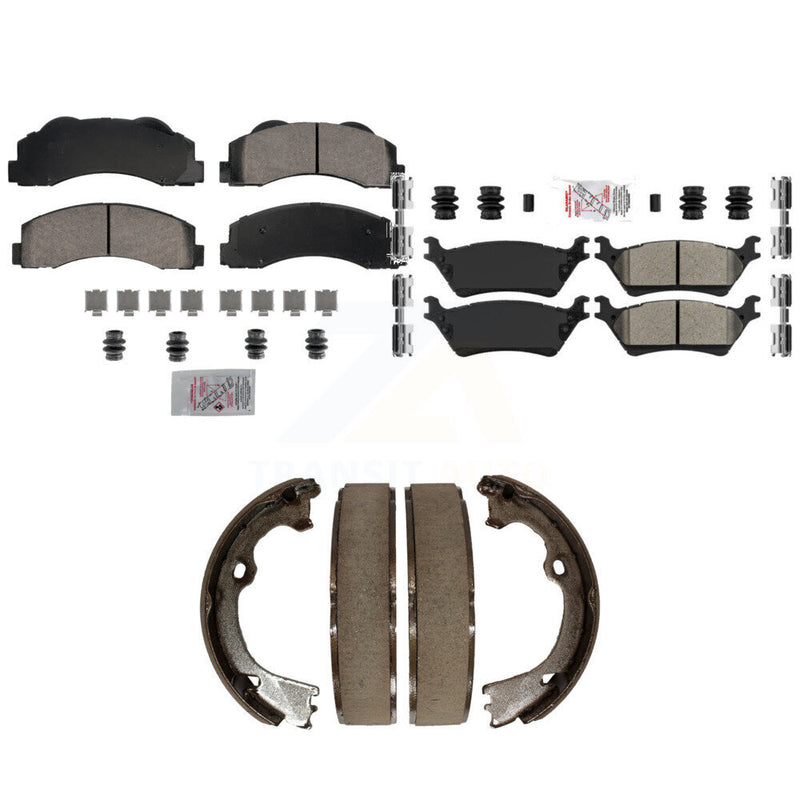 Transit Auto KNN-101266 Disc Brake Pad for 2012-2017 Ford F-150 - Front and Rear