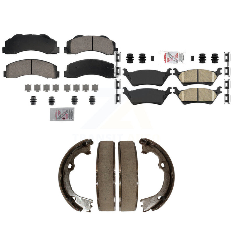 Transit Auto KNN-101267 Disc Brake Pad for 2012-2017 Ford F-150 - Front and Rear