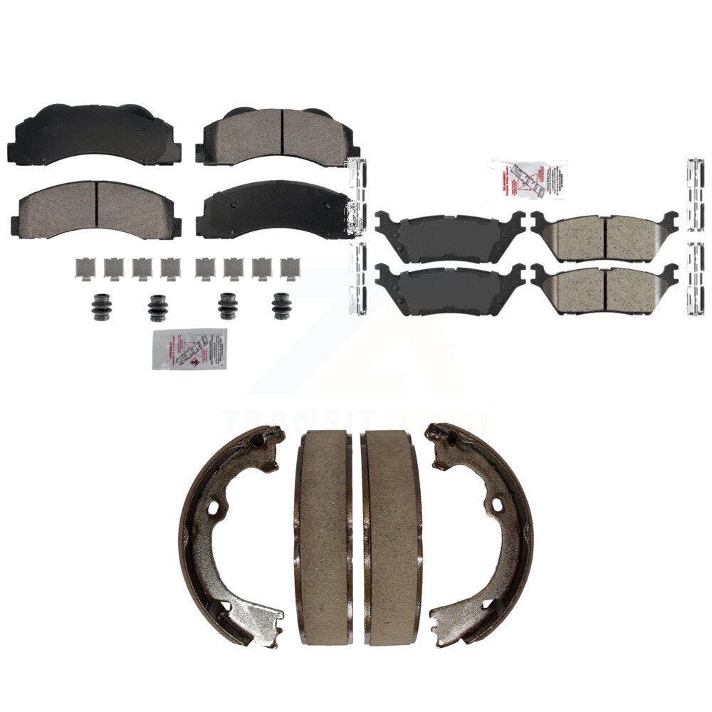 Transit Auto KNN-101269 Disc Brake Pad for 2015-2017 Ford F-150 - Front and Rear