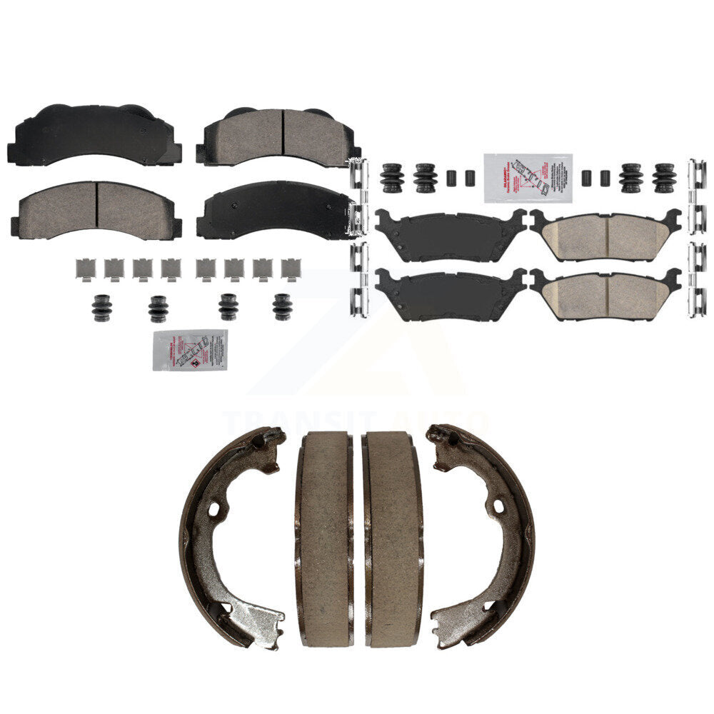 Transit Auto KNN-101270 Disc Brake Pad for 2015-2017 Ford F-150 - Front and Rear