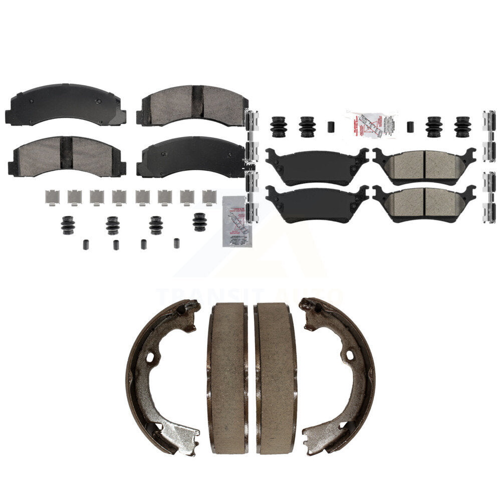 Transit Auto KNN-101271 Disc Brake Pad for 2018-2020 Ford F-150 - Front and Rear