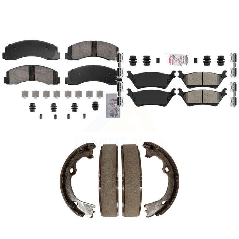 Transit Auto KNN-101271 Disc Brake Pad for 2018-2020 Ford F-150 - Front and Rear