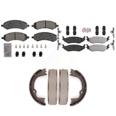 Transit Auto KNN-101278 Disc Brake Pad for 2007-2021 Ram 1500 Classic, Ram 1500 and More - Front and Rear