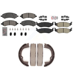 Transit Auto KNN-101280 Disc Brake Pad for 2007-2021 Ram 1500 Classic, Ram 1500 and More - Front and Rear