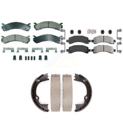 Transit Auto KNN-101286 Disc Brake Pad for 2008-2020 Chevrolet Express 2500, GMC Savana 2500 and More - Front and Rear