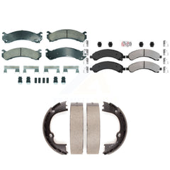 Transit Auto KNN-101288 Disc Brake Pad for 2008 GMC Savana 3500 - Front and Rear