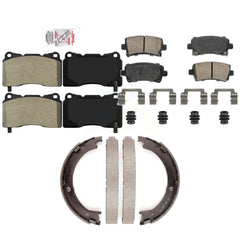 Transit Auto KNN-101291 Disc Brake Pad for 2014-2019 Cadillac XTS - Front and Rear