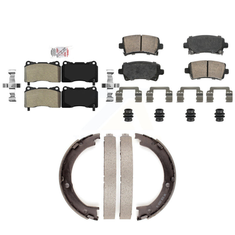 Transit Auto KNN-101292 Disc Brake Pad for 2014-2019 Cadillac XTS - Front and Rear