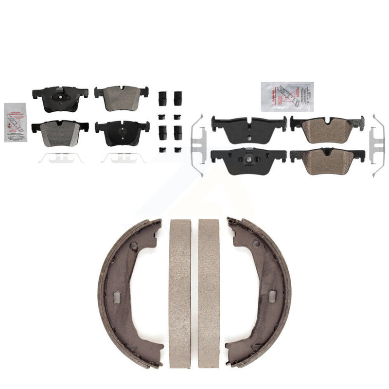 Transit Auto KNN-101293 Disc Brake Pad for 2012-2018 BMW 328d, BMW 320i xDrive and More - Front and Rear