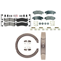 Transit Auto KNN-101296 Disc Brake Pad for 1999-2007 Chevrolet Silverado 1500 Classic, GMC Sierra 1500 Classic and More - Front and Rear