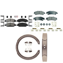 Transit Auto KNN-101300 Disc Brake Pad for 2005-2007 Chevrolet Silverado 1500 Classic, GMC Sierra 1500 Classic and More - Front and Rear