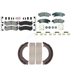 Transit Auto KNN-101301 Disc Brake Pad for 2006 Chevrolet Silverado 1500, GMC Sierra 1500 - Front and Rear