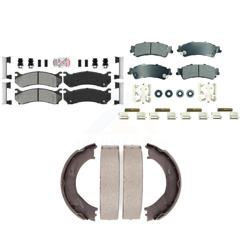 Transit Auto KNN-101301 Disc Brake Pad for 2006 Chevrolet Silverado 1500, GMC Sierra 1500 - Front and Rear