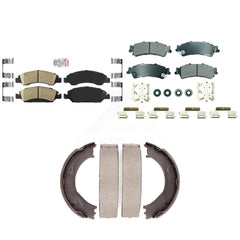 Transit Auto KNN-101303 Disc Brake Pad for 2006 Chevrolet Silverado 1500, GMC Sierra 1500 - Front and Rear