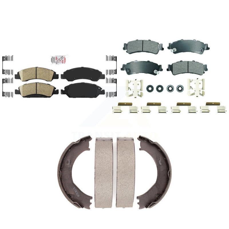 Transit Auto KNN-101303 Disc Brake Pad for 2006 Chevrolet Silverado 1500, GMC Sierra 1500 - Front and Rear