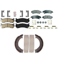 Transit Auto KNN-101304 Disc Brake Pad for 2006 Chevrolet Silverado 1500, GMC Sierra 1500 - Front and Rear