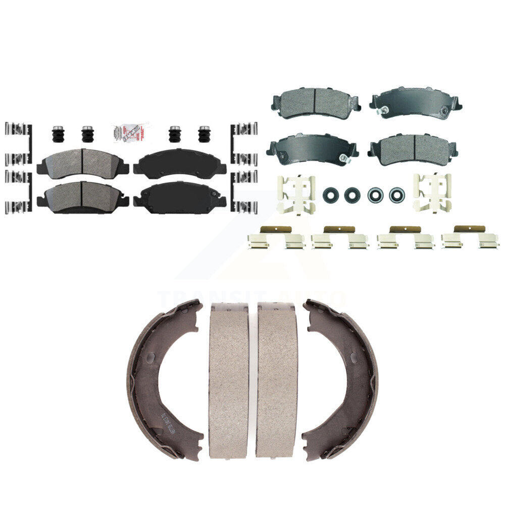 Transit Auto KNN-101305 Disc Brake Pad for 2006 Chevrolet Silverado 1500, GMC Sierra 1500 - Front and Rear