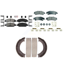 Transit Auto KNN-101305 Disc Brake Pad for 2006 Chevrolet Silverado 1500, GMC Sierra 1500 - Front and Rear