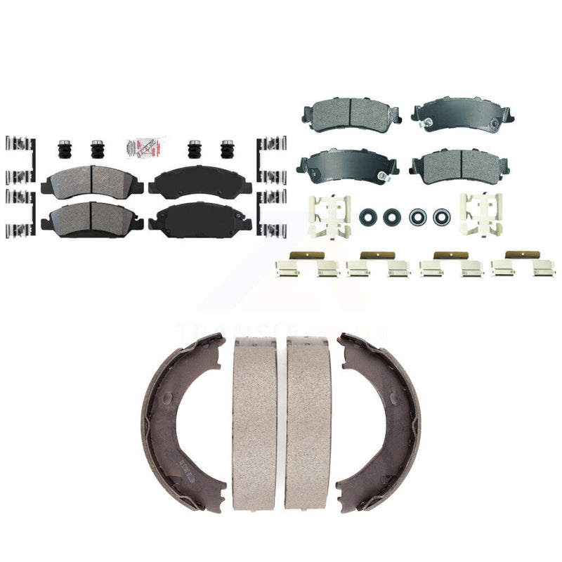 Transit Auto KNN-101305 Disc Brake Pad for 2006 Chevrolet Silverado 1500, GMC Sierra 1500 - Front and Rear