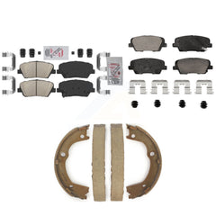 Transit Auto KNN-101308 Disc Brake Pad for 2010-2013 Kia Sorento, Hyundai Santa Fe - Front and Rear