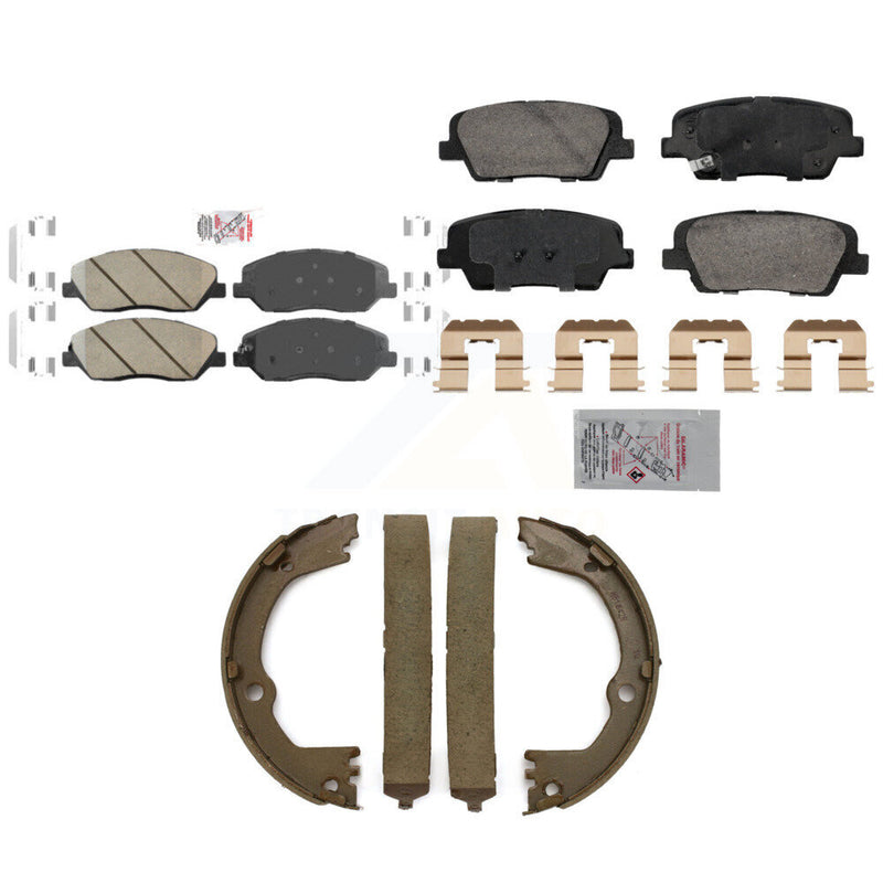 Transit Auto KNN-101314 Disc Brake Pad for 2013-2016 Hyundai Santa Fe XL, Hyundai Santa Fe - Front and Rear