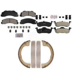 Transit Auto KNN-101316 Disc Brake Pad for 2010-2017 Ford Expedition, Lincoln Navigator - Front and Rear